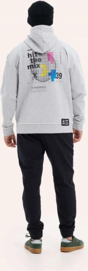 Munich Ruimte Hoodie Gray Heren - Foto 3