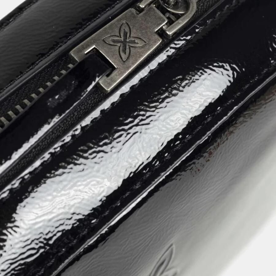 Munich Stijlvolle Crossbody Cameratas Black Dames