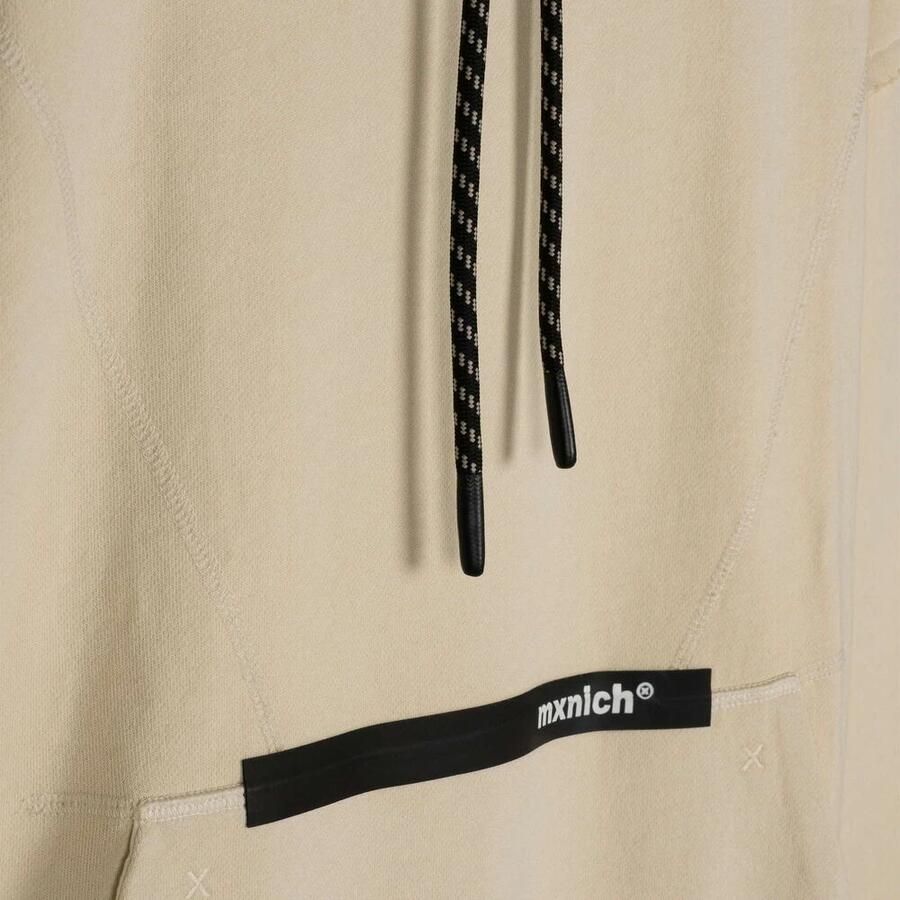 Munich Streetwear Oversized Hoodie Beige Heren