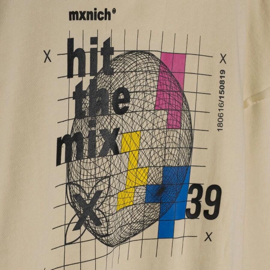 Munich Streetwear Oversized Hoodie Beige Heren - Foto 2