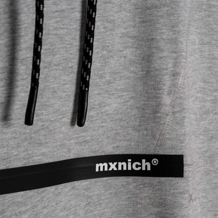 Munich Streetwear Oversized Hoodie Grijs Gray Heren