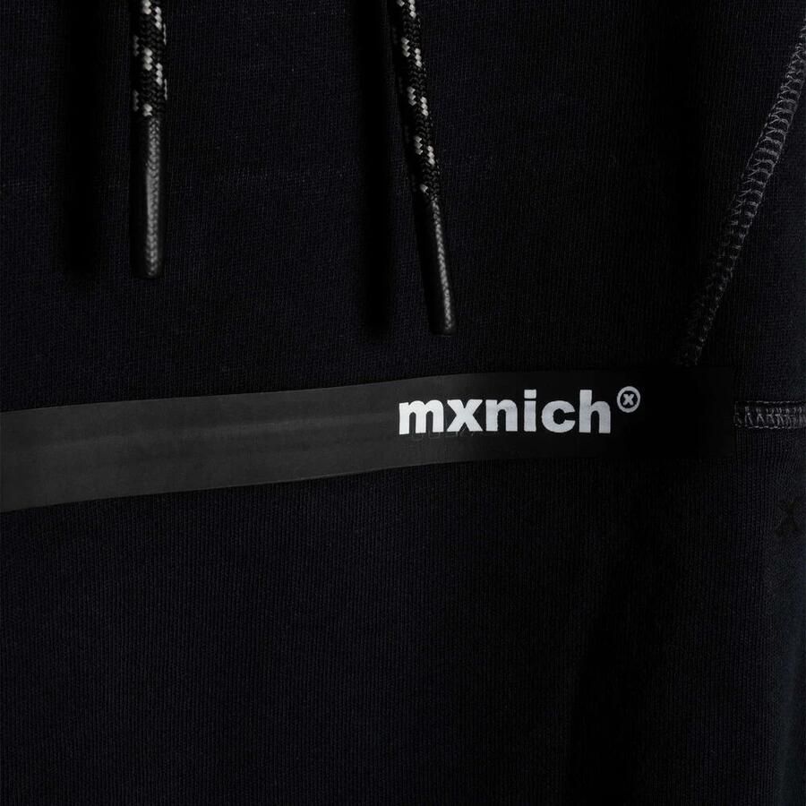 Munich Streetwear Oversized Hoodie Zwart Black Heren