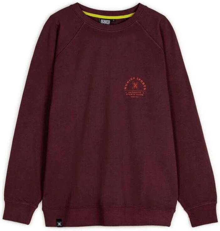 Munich Trui Sweatshirt original lifestyle Bordeaux - Foto 3