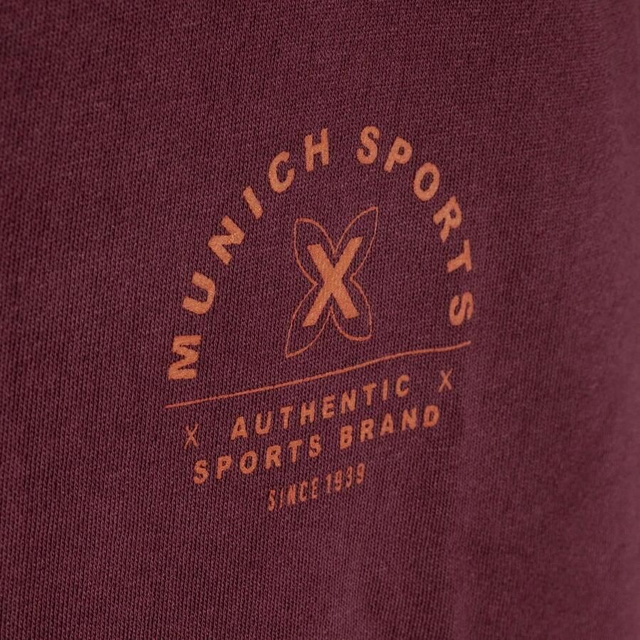 Munich Trui Sweatshirt original lifestyle Bordeaux