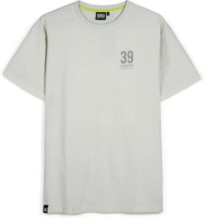 Munich Vintage Bedrukt T-shirt Off White Heren - Foto 6