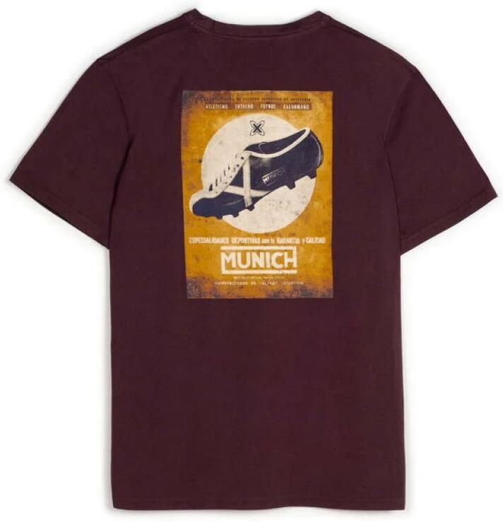 Munich T-shirt Tshirt vintage football 2507305 Bordeaux - Foto 3