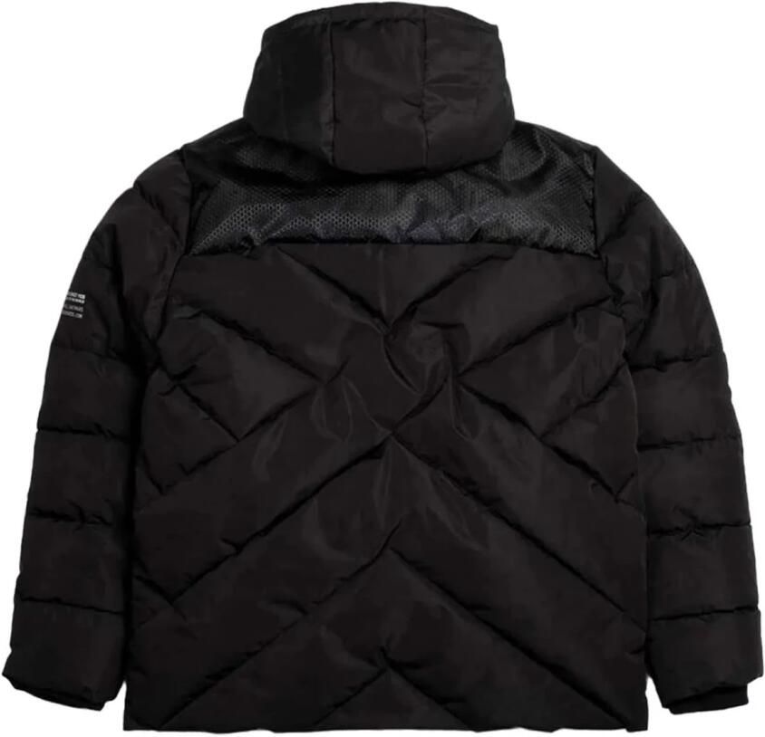 Munich Zwarte heren pufferjas Black Heren