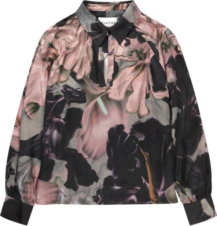 Munthe Blouses en Overhemden met Ronde Hals Multicolor Dames