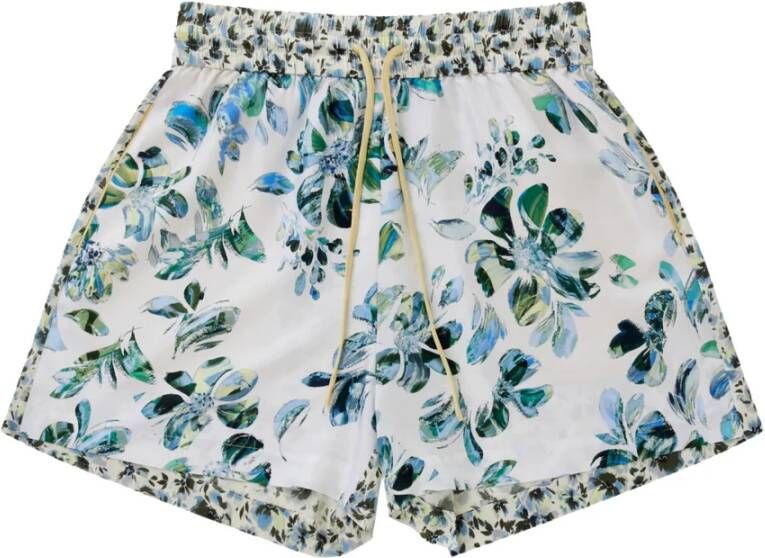 Munthe Casual Shorts Blauw Dames