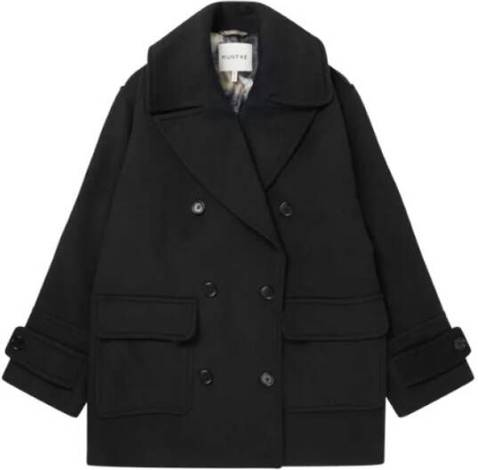 Munthe Double-Breasted Coats Blauw Dames