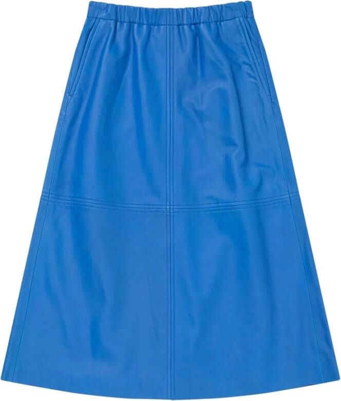 Munthe Maxi Skirts Blauw Dames