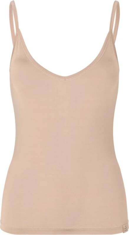 Munthe Mouwloos topje Roze Dames