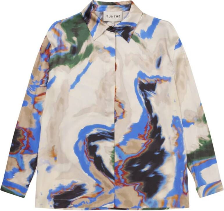 Munthe Shirt Blauw Dames