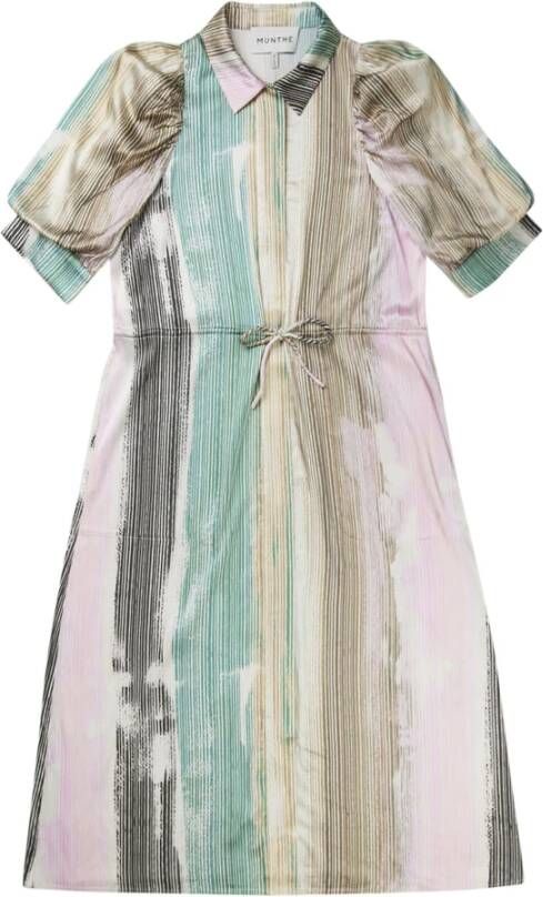 Munthe Gulina Broek 1422 23225 Zwart Multicolor Dames