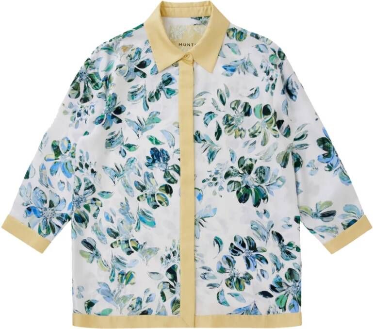 Munthe Shirts Blauw Dames