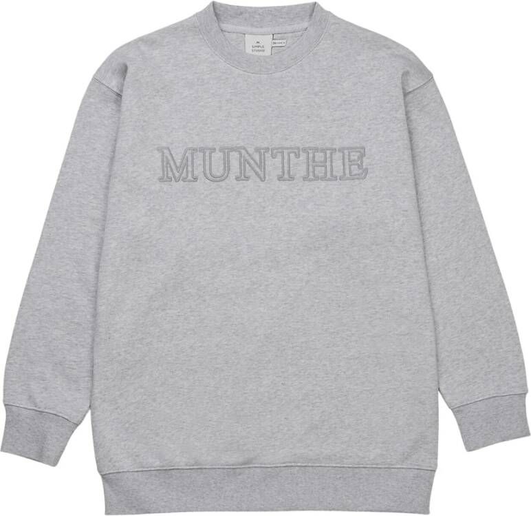 Munthe Sweatshirts Grijs Dames