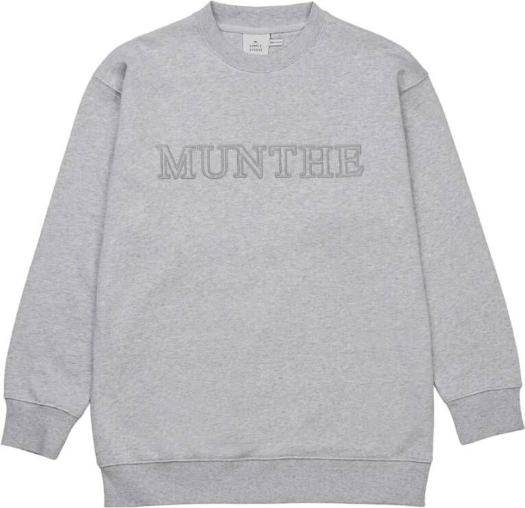 Munthe Sweatshirts Grijs Dames