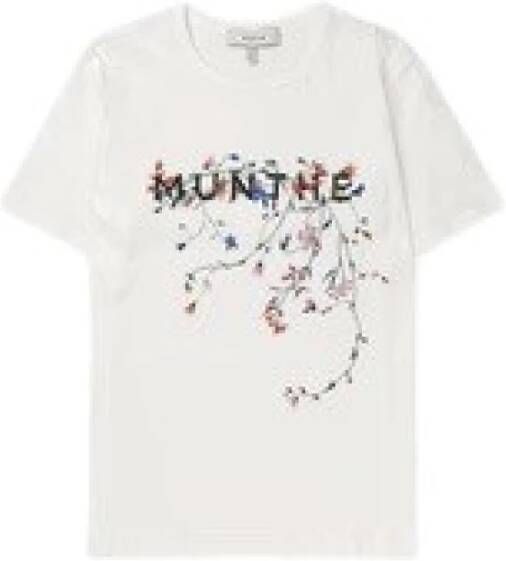 Munthe T-shirt Wit Dames