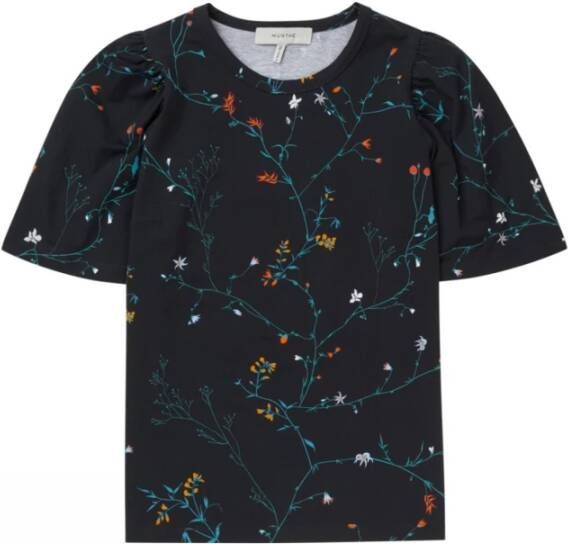 Munthe T-shirt Zwart Dames