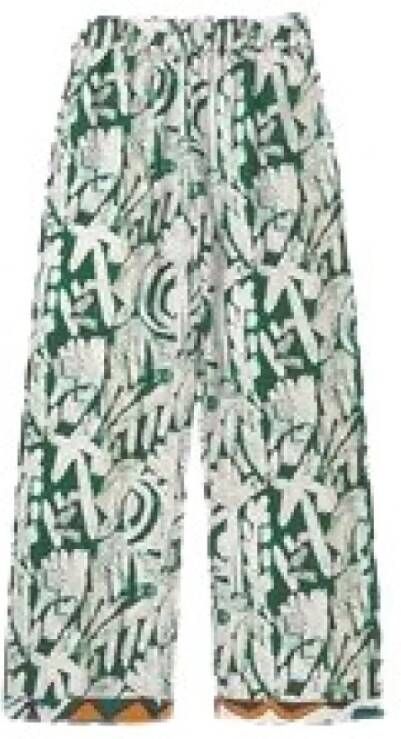 Munthe Wide Trousers Groen Dames