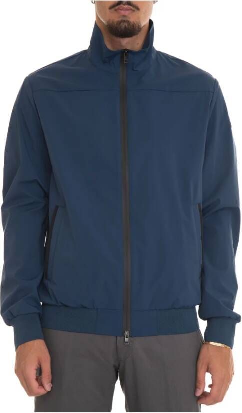 Museum Bomber jacket Blauw Heren