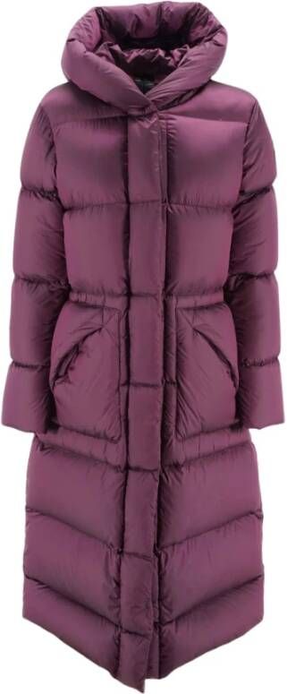 Museum Down Coats Purple Dames