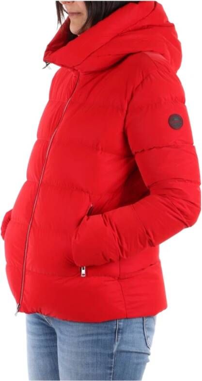 Museum Down Jackets Rood Dames
