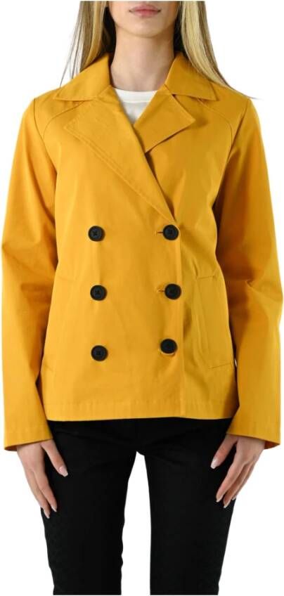 Museum Blazerjas Yellow Dames