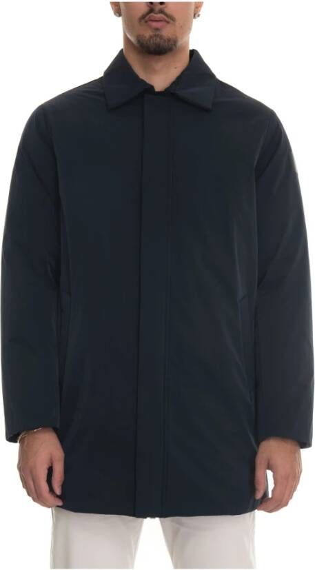Museum Jonathan Dust Coat Blauw Heren