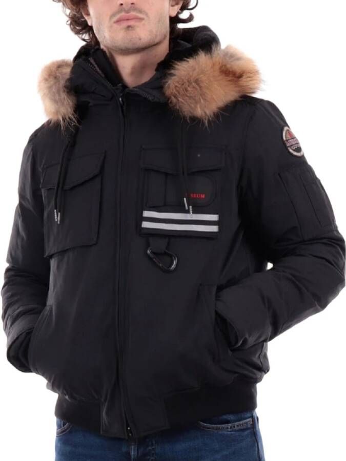 Museum Winter Jackets Zwart Heren