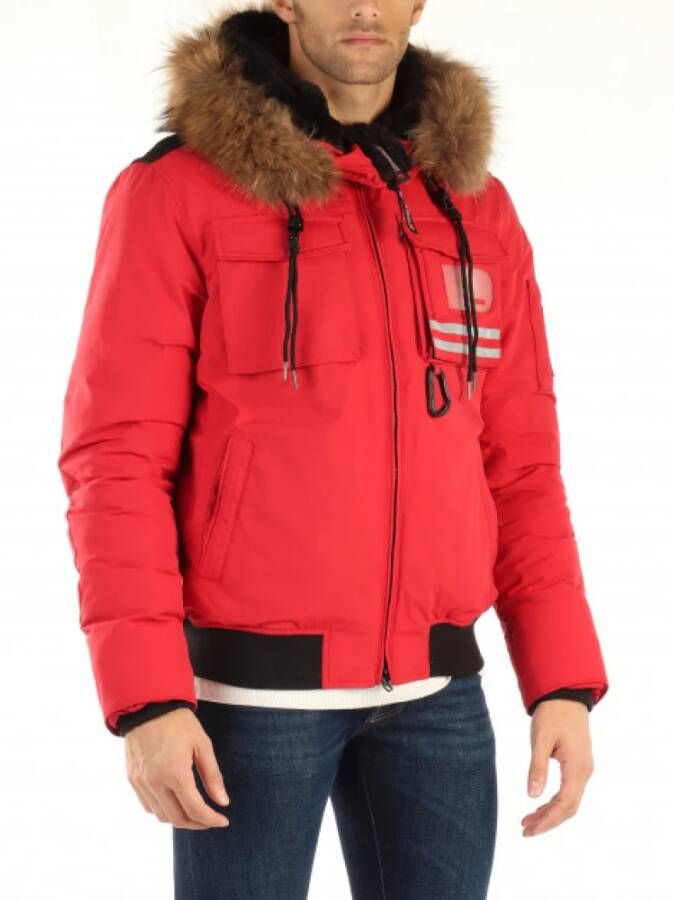 Museum Winter Jackets Rood Heren