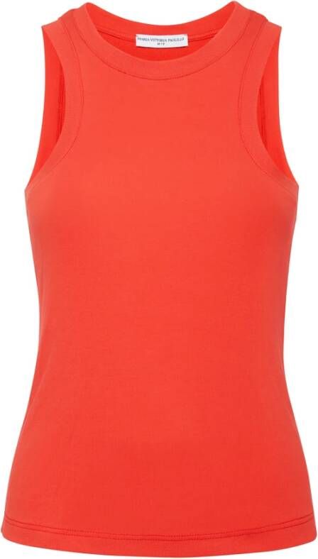 MVP wardrobe Sleeveless Tops Rood Dames