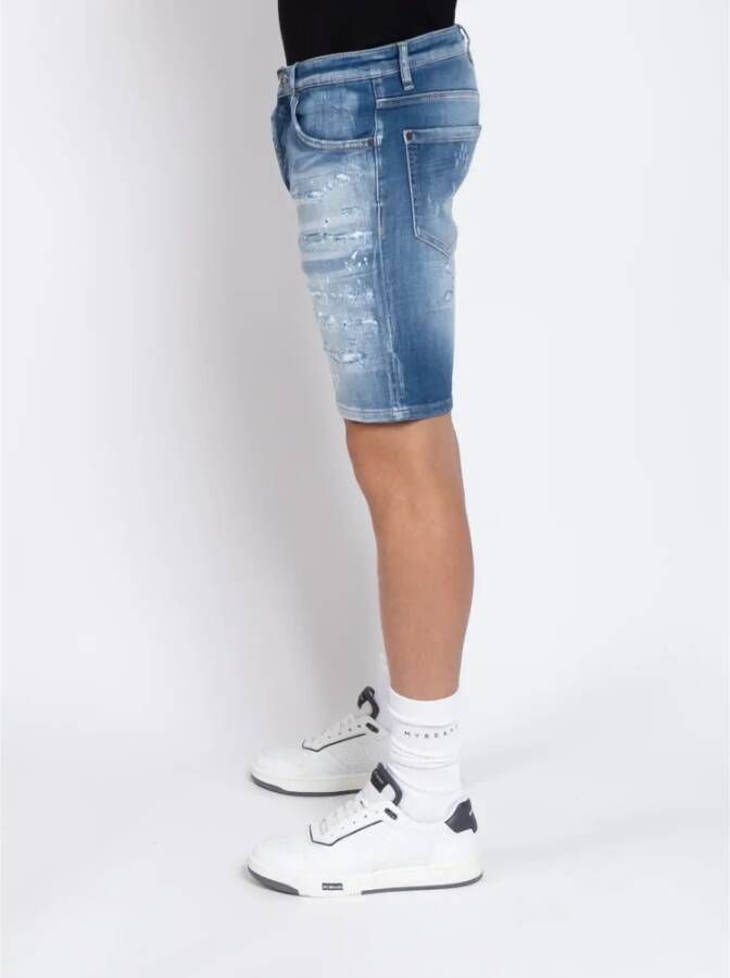 My Brand Denim Shorts Blauw Heren