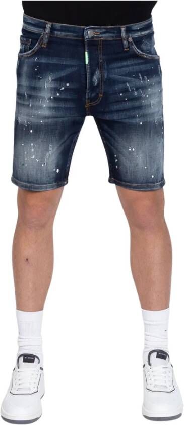 My Brand Denim Shorts Blauw Heren