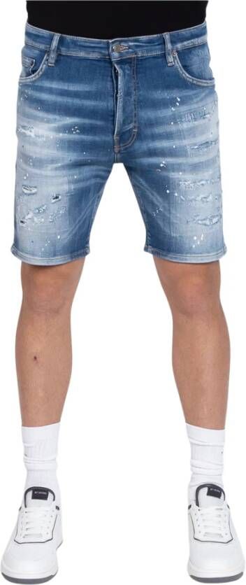 My Brand Denim Shorts Blauw Heren
