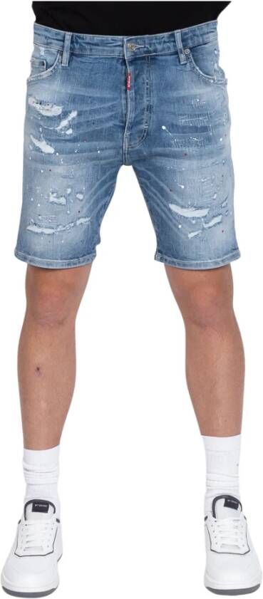 My Brand Denim Shorts Blauw Heren