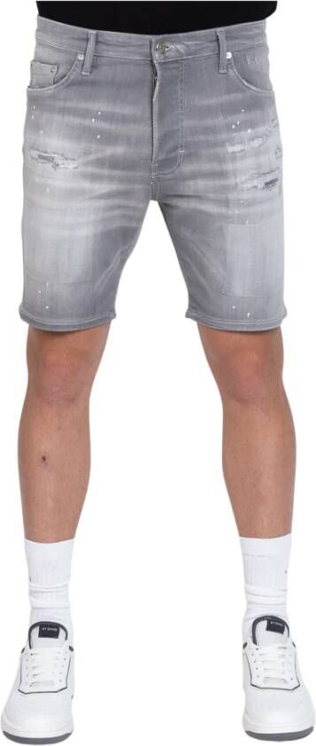 My Brand Denim Shorts Grijs Heren