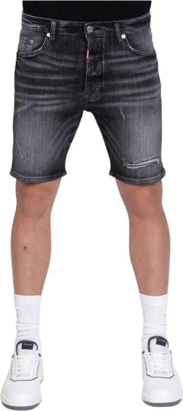 My Brand Denim Shorts Zwart Heren