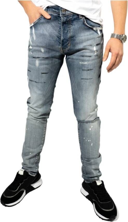My Brand 1963 Lichtblauwe Schilderij Jeans Blue Heren
