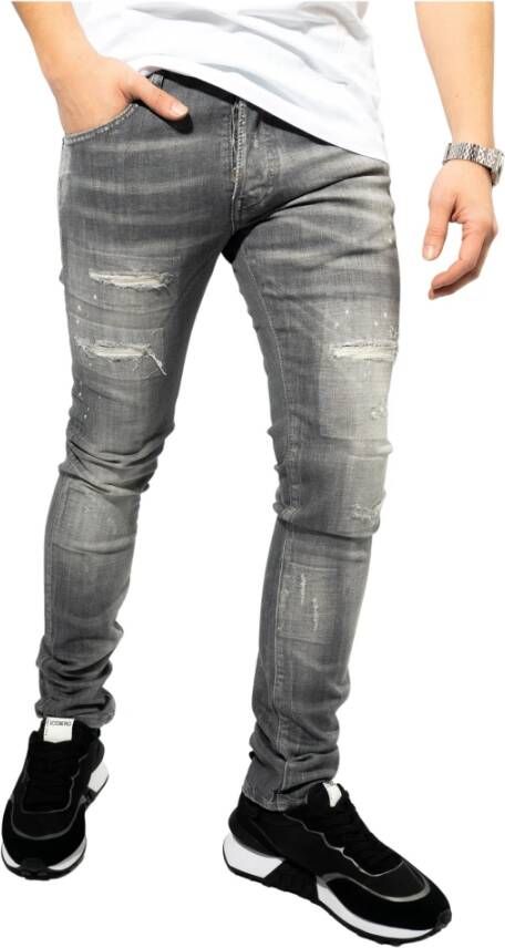My Brand Lichtgrijze Ripped Jeans Gray Heren