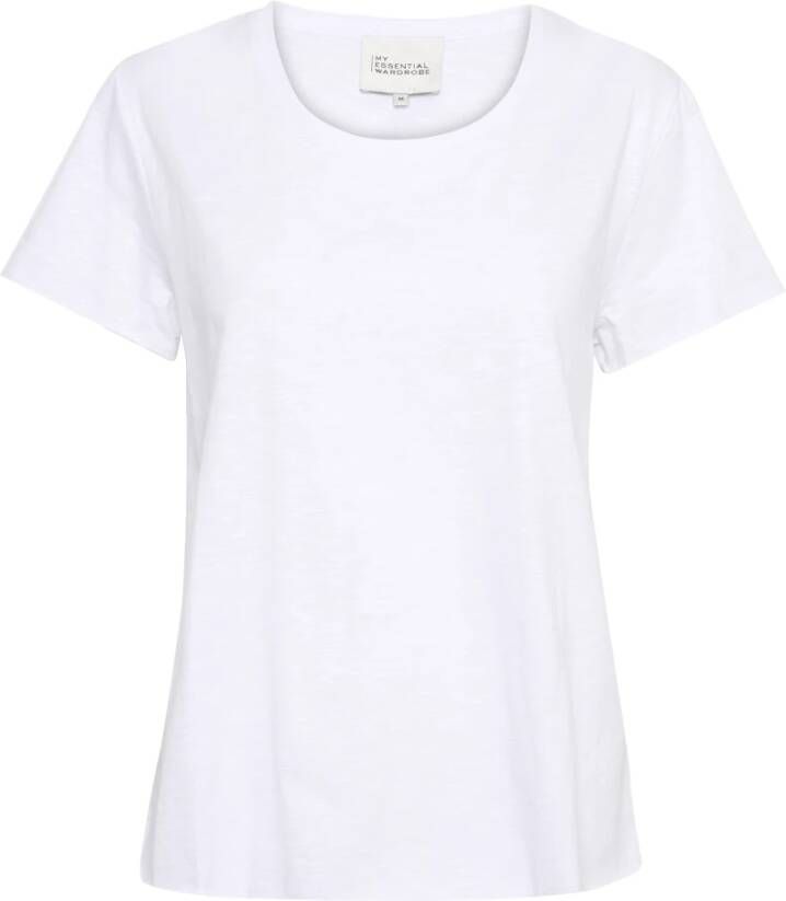 My Essential Wardrobe 09 De otee slub garentrui Wit Dames