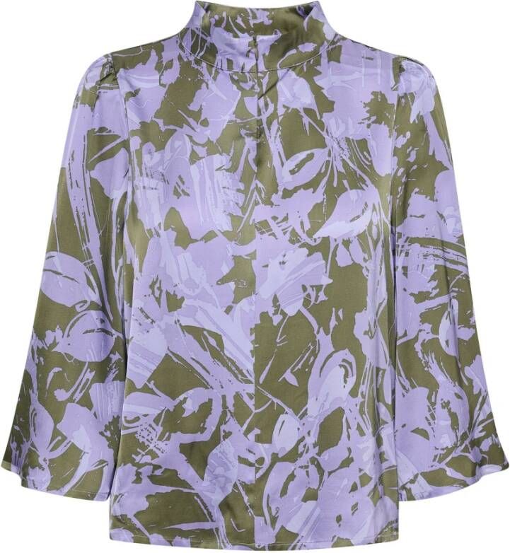 My Essential Wardrobe Blouses Purple Dames