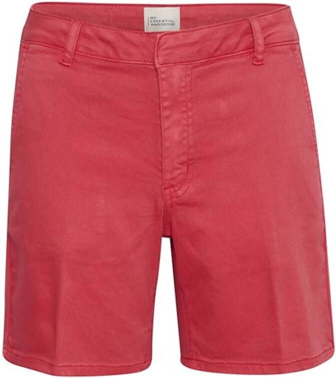 My Essential Wardrobe Casual Shorts Rood Dames