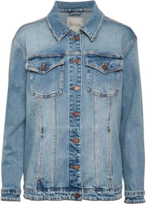 My Essential Wardrobe Denim Jackets Blauw Dames