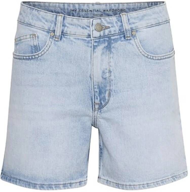 My Essential Wardrobe Denim Shorts Blauw Dames