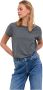 My Essential Wardrobe Hannemw T-shirt 10704000 Grijs Dames - Thumbnail 2