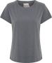 My Essential Wardrobe Hannemw T-shirt 10704000 Grijs Dames - Thumbnail 1