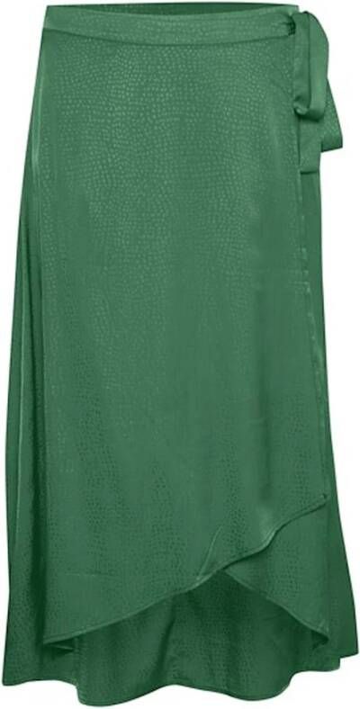 My Essential Wardrobe Midi Skirts Groen Dames