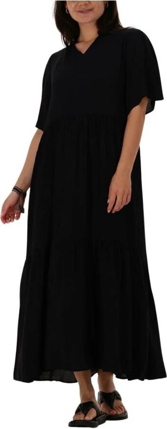 My Essential Wardrobe Alexa Lange Jurk Zwart Black Dames - Foto 3