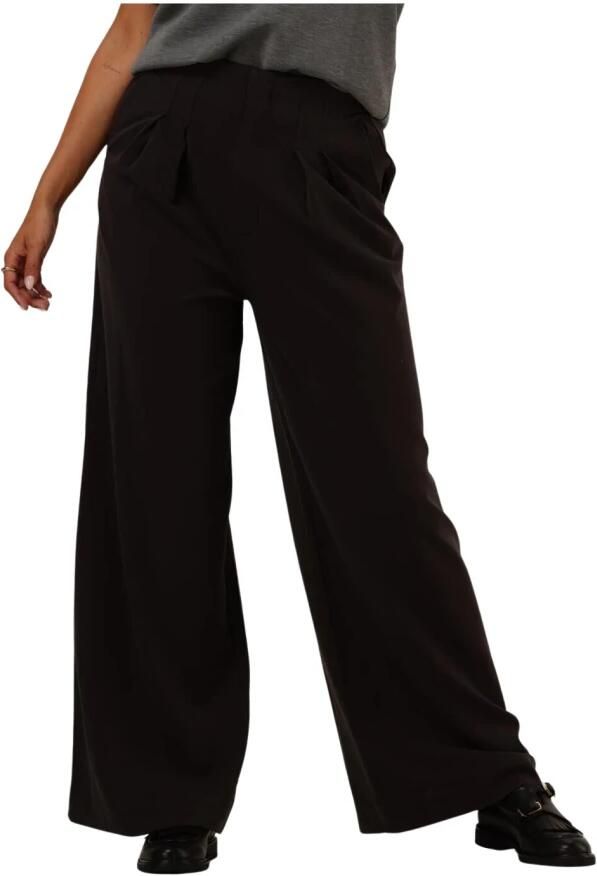 My Essential Wardrobe Delicioso Wijde Pijp Hoge Taille Broek Brown Dames - Foto 5